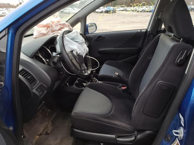 JHMGD37677S031726 - 2007 HONDA FIT S Mavi foto 7
