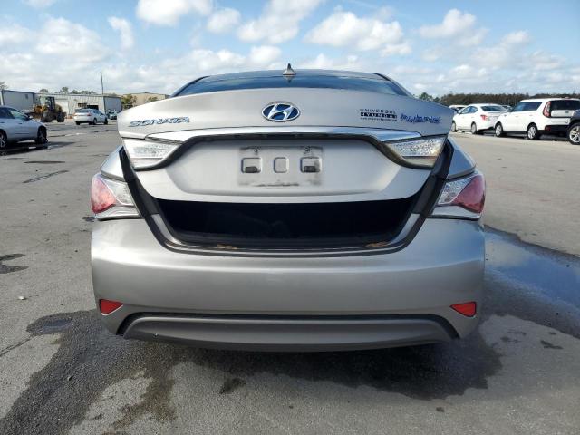 KMHEC4A48CA037104 - 2012 HYUNDAI SONATA HYB GRAY photo 6