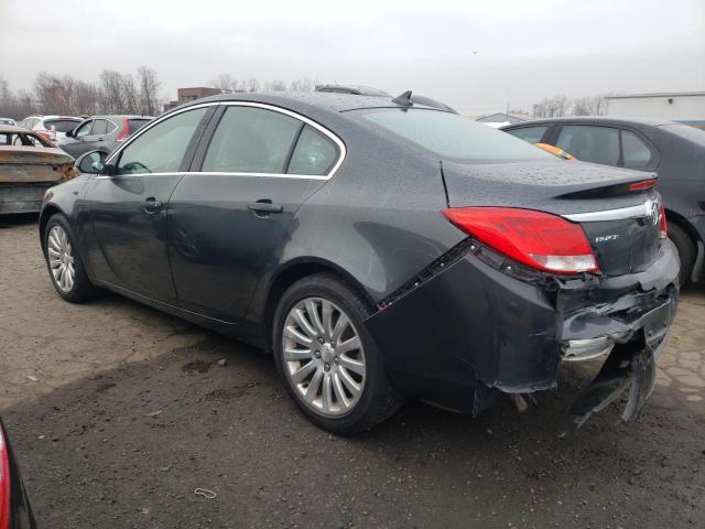 2G4GR5EKXC9183411 - 2012 BUICK REGAL BLACK photo 2