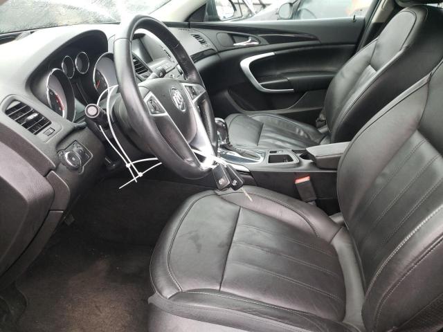 2G4GR5EKXC9183411 - 2012 BUICK REGAL BLACK photo 7