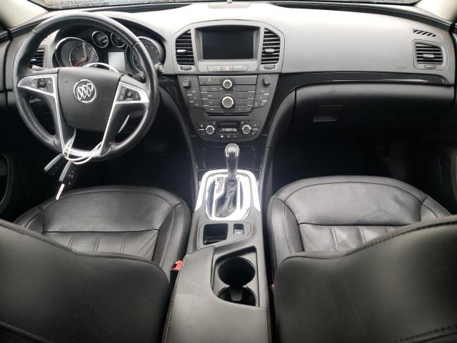 2G4GR5EKXC9183411 - 2012 BUICK REGAL BLACK photo 8