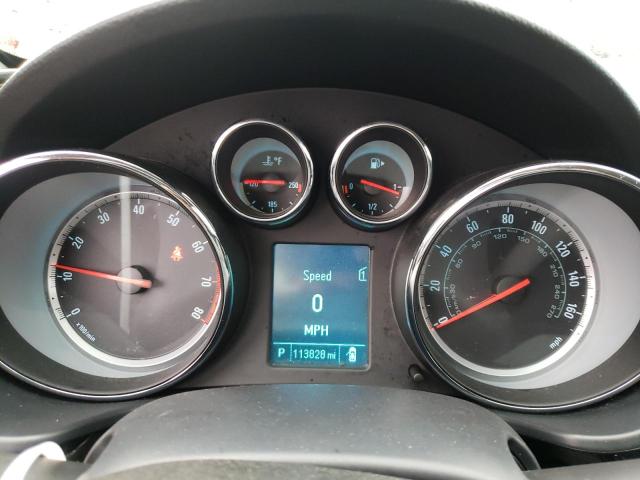 2G4GR5EKXC9183411 - 2012 BUICK REGAL BLACK photo 9