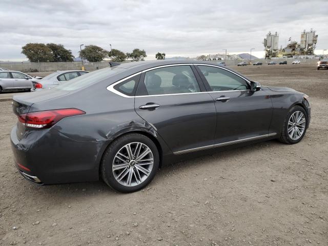 KMHGN4JE2JU225687 - 2018 GENESIS G80 BASE GRAY photo 3