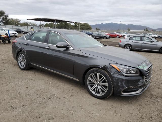 KMHGN4JE2JU225687 - 2018 GENESIS G80 BASE GRAY photo 4