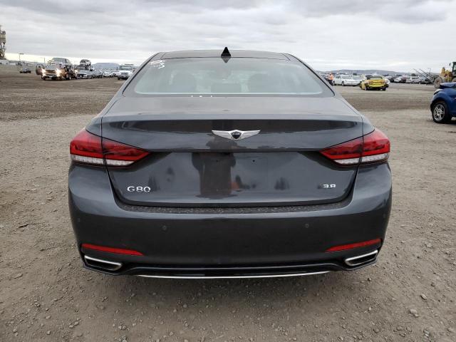 KMHGN4JE2JU225687 - 2018 GENESIS G80 BASE GRAY photo 6