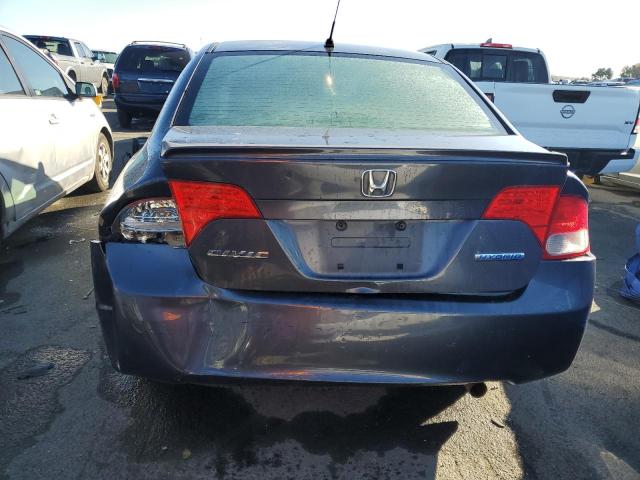 JHMFA36258S007901 - 2008 HONDA CIVIC HYBR GRAY photo 6