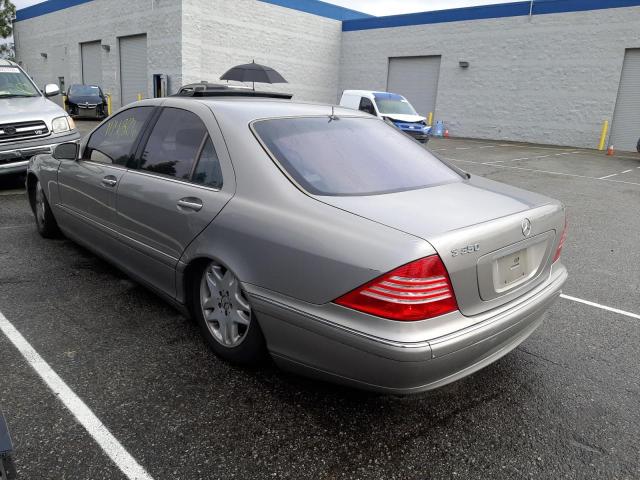 WDBNF67J76A474308 - 2006 MERCEDES-BENZ S 350 SILVER photo 2