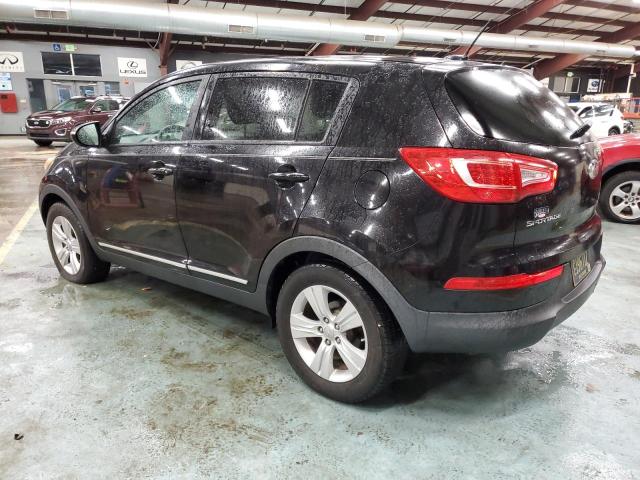 KNDPB3A24D7448958 - 2013 KIA SPORTAGE B BLACK photo 2