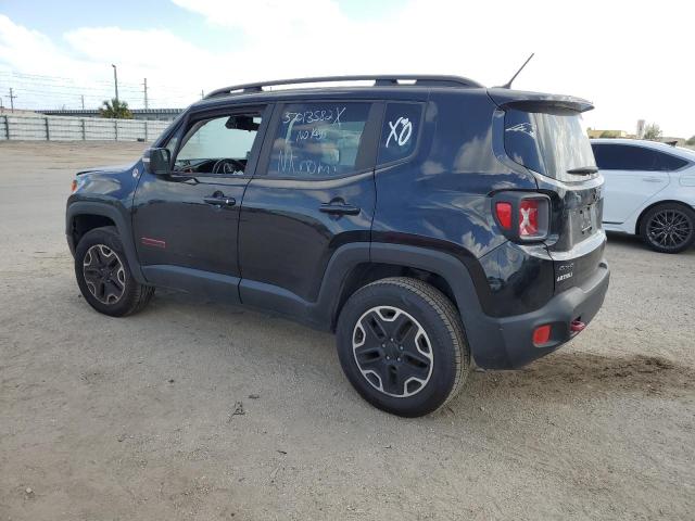 ZACCJBCB6HPE89948 - 2017 JEEP RENEGADE T BLACK photo 2