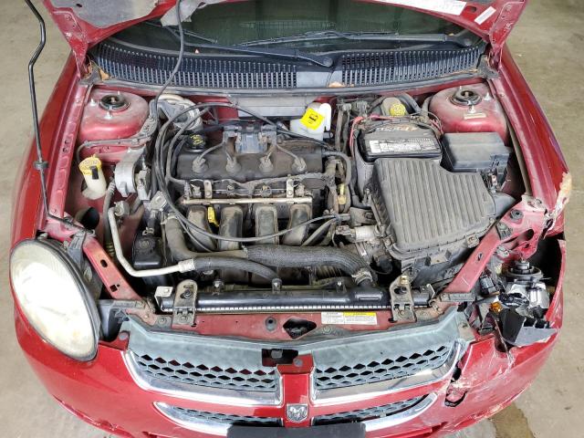 1B3ES56C24D587719 - 2004 DODGE NEON SXT RED photo 11