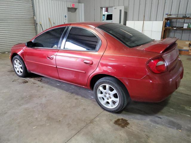 1B3ES56C24D587719 - 2004 DODGE NEON SXT RED photo 2