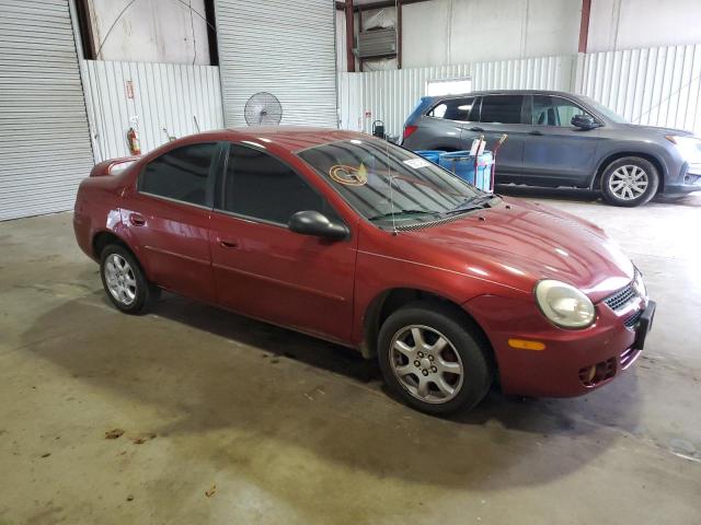 1B3ES56C24D587719 - 2004 DODGE NEON SXT RED photo 4