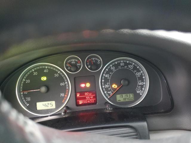 WVWTH63BX3P278437 - 2003 VOLKSWAGEN PASSAT GLX Boz foto 9