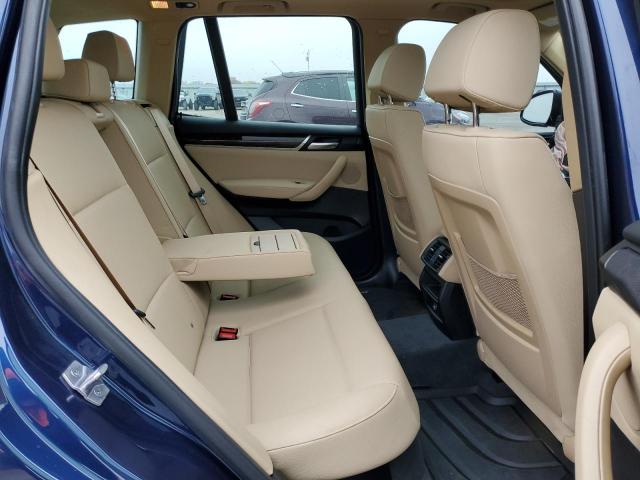 5UXWZ7C3XH0X41815 - 2017 BMW X3 SDRIVE2 BLUE photo 11