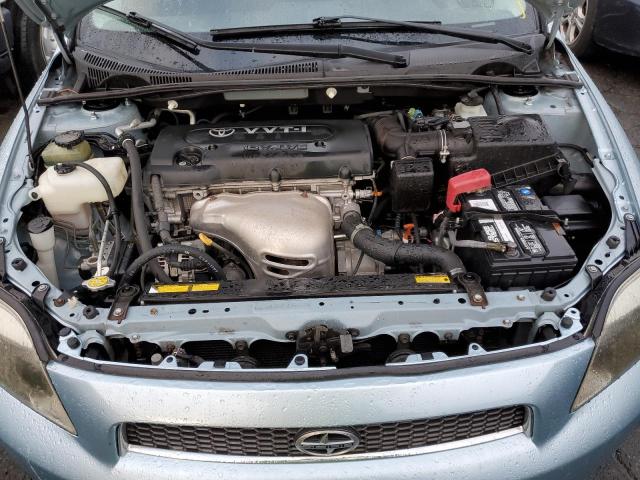 JTKDE177650045844 - 2005 TOYOTA SCION TC BLUE photo 11