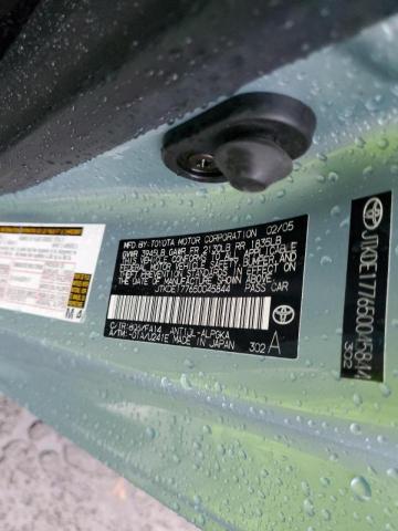 JTKDE177650045844 - 2005 TOYOTA SCION TC BLUE photo 12