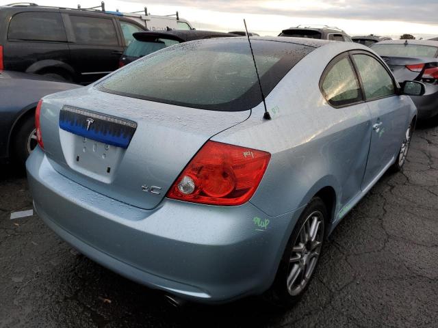 JTKDE177650045844 - 2005 TOYOTA SCION TC BLUE photo 3