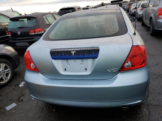 JTKDE177650045844 - 2005 TOYOTA SCION TC BLUE photo 6