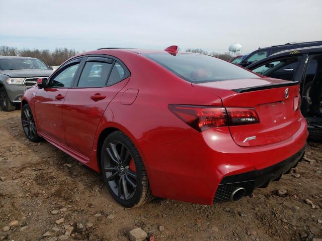 19UUB3F65JA006401 - 2018 ACURA TLX TECH+A RED photo 3