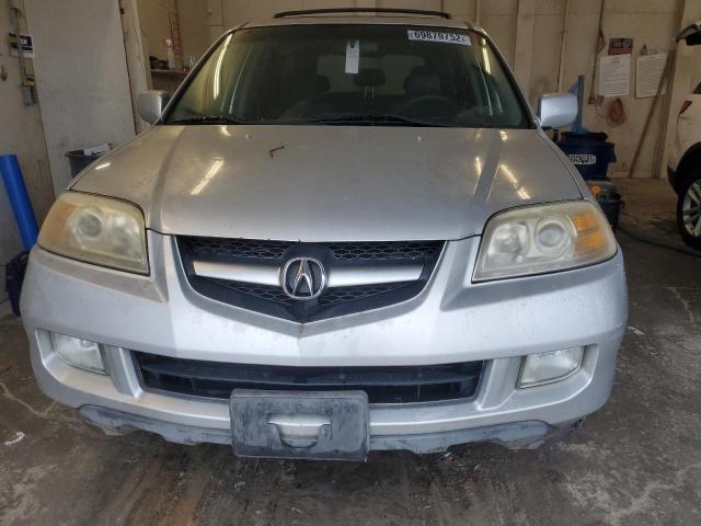 2HNYD18645H510788 - 2005 ACURA MDX TOURIN SILVER photo 5