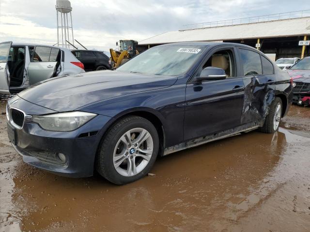 WBA3C3C5XDF982777 - 2013 BMW 320 I XDRI Կապույտ լուսանկար 1