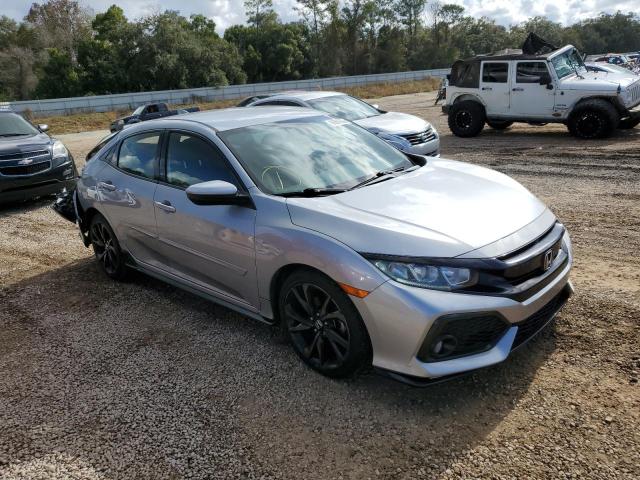 SHHFK7H43HU205585 - 2017 HONDA CIVIC SPOR 银色 照片 4