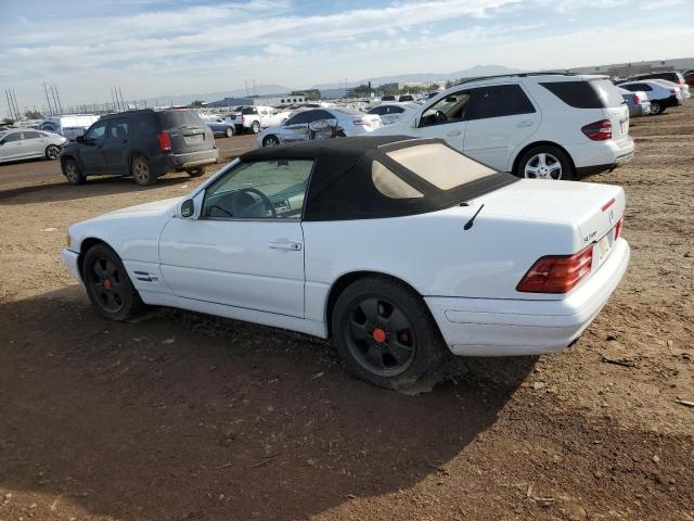 WDBFA68F9XF173282 - 1999 MERCEDES-BENZ SL 500 WHITE photo 2