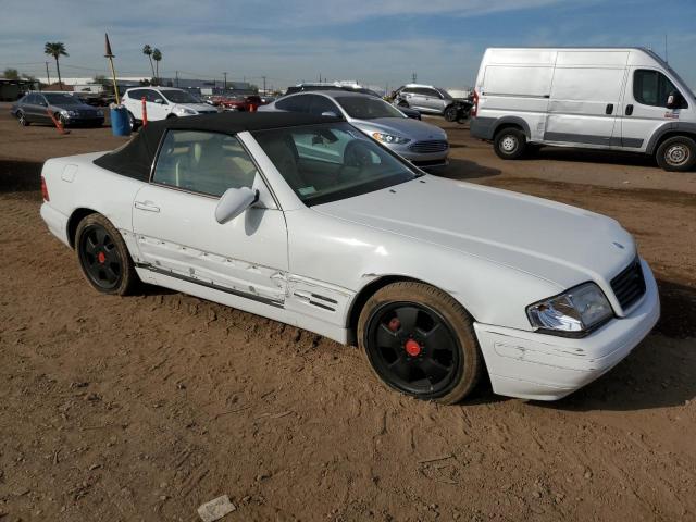 WDBFA68F9XF173282 - 1999 MERCEDES-BENZ SL 500 WHITE photo 4