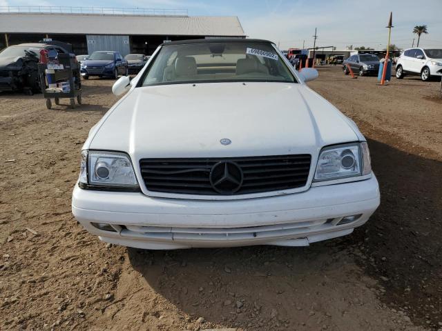 WDBFA68F9XF173282 - 1999 MERCEDES-BENZ SL 500 WHITE photo 5