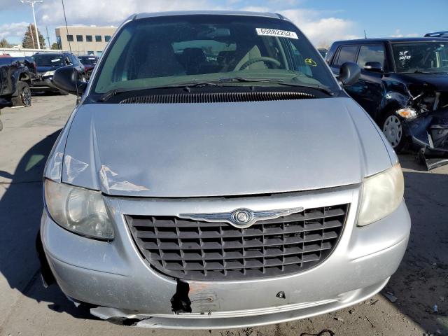 1C4GJ45323B105928 - 2003 CHRYSLER VOYAGER LX SILVER photo 5