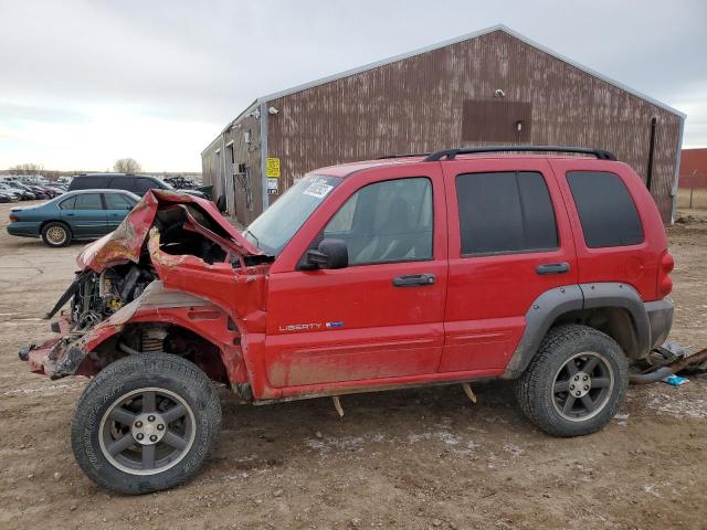 1J4GL48K93W664571 - 2003 JEEP LIBERTY SP RED photo 1