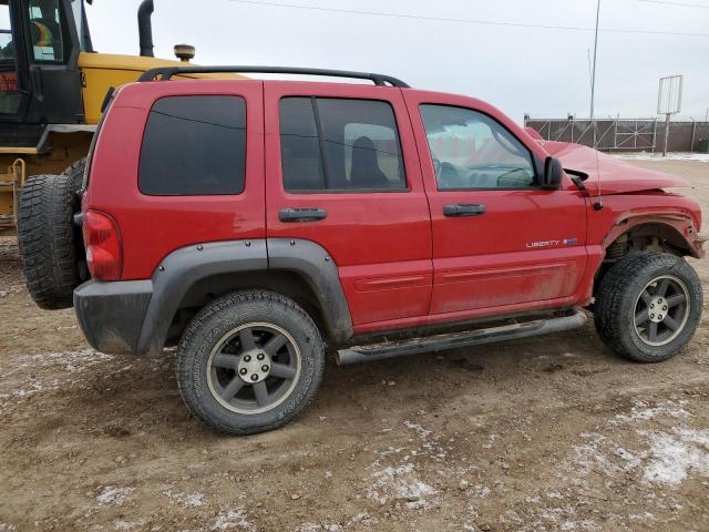 1J4GL48K93W664571 - 2003 JEEP LIBERTY SP RED photo 3