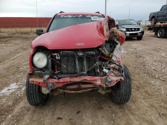 1J4GL48K93W664571 - 2003 JEEP LIBERTY SP RED photo 5