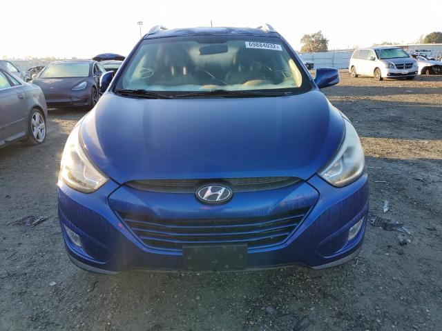 KM8JUCAG1EU857669 - 2014 HYUNDAI TUCSON BLUE photo 5