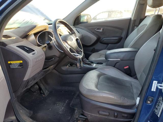 KM8JUCAG1EU857669 - 2014 HYUNDAI TUCSON BLUE photo 7