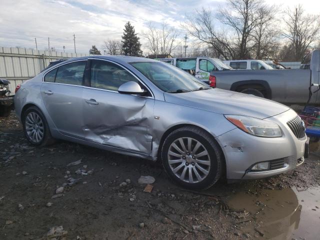 2G4GS5EC2B9214887 - 2011 BUICK REGAL GRAY photo 4