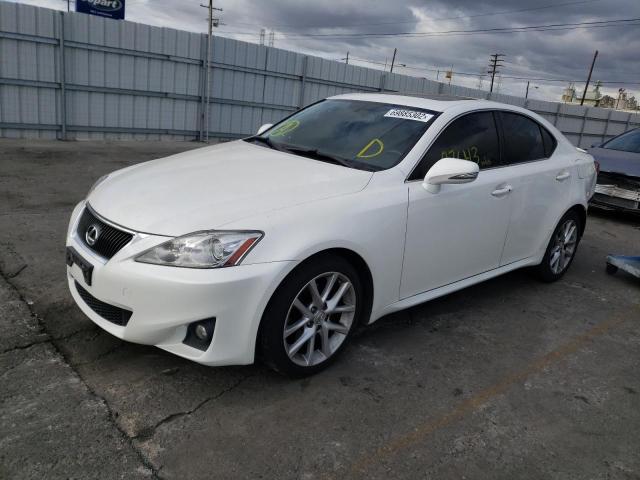 JTHBF5C2XC5161107 - 2012 LEXUS IS 250 WHITE photo 1