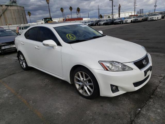 JTHBF5C2XC5161107 - 2012 LEXUS IS 250 WHITE photo 4