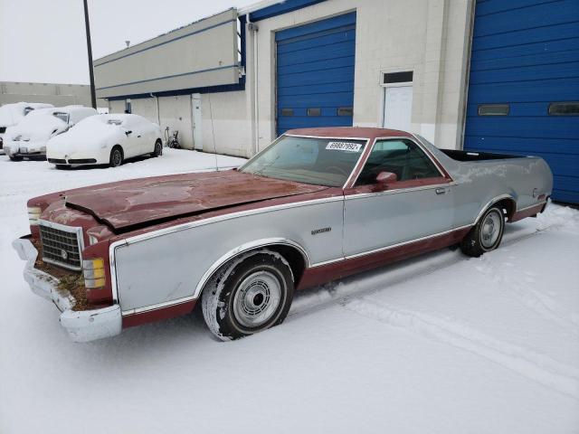 8H47F113926 - 1978 FORD RANCHERO GRAY photo 1