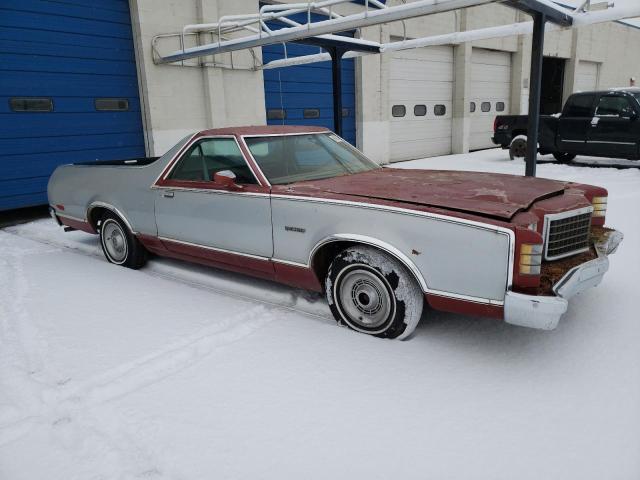 8H47F113926 - 1978 FORD RANCHERO GRAY photo 4