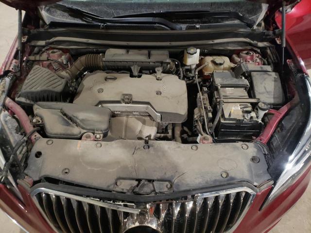 LRBFXDSA3HD202949 - 2017 BUICK ENVISION E RED photo 12