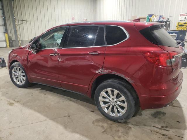 LRBFXDSA3HD202949 - 2017 BUICK ENVISION E RED photo 2
