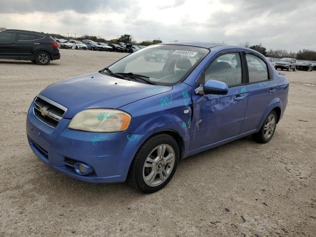 KL1TD56688B217541 - 2008 CHEVROLET AVEO BASE BLUE photo 1