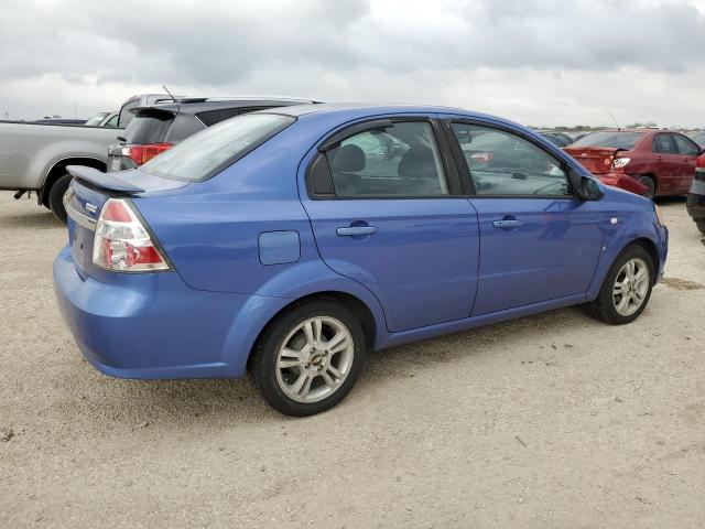 KL1TD56688B217541 - 2008 CHEVROLET AVEO BASE BLUE photo 3