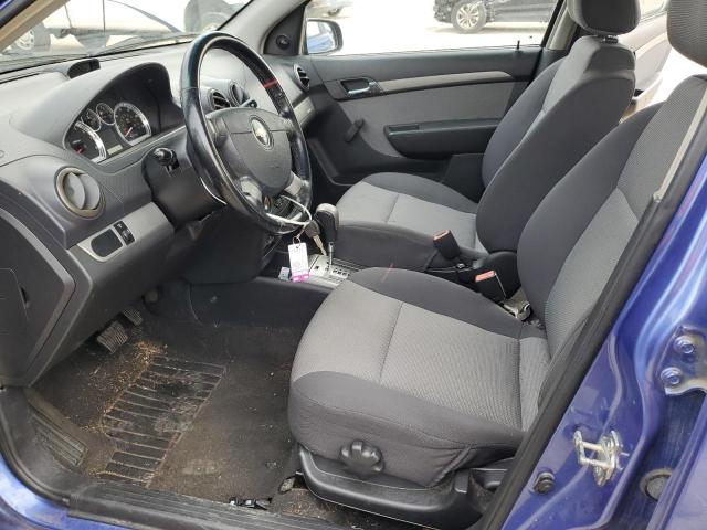 KL1TD56688B217541 - 2008 CHEVROLET AVEO BASE BLUE photo 7