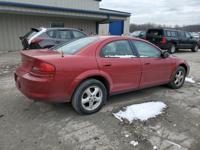 1B3EL46R35N675492 - 2005 DODGE STRATUS SX RED photo 3