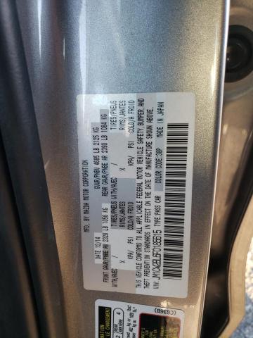 JM1CW2BL6F0185615 - 2015 MAZDA 5 SPORT GRAY photo 13