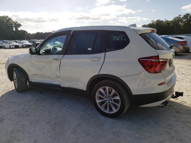 5UXWX9C53D0D04576 - 2013 BMW X3 XDRIVE2 WHITE photo 2