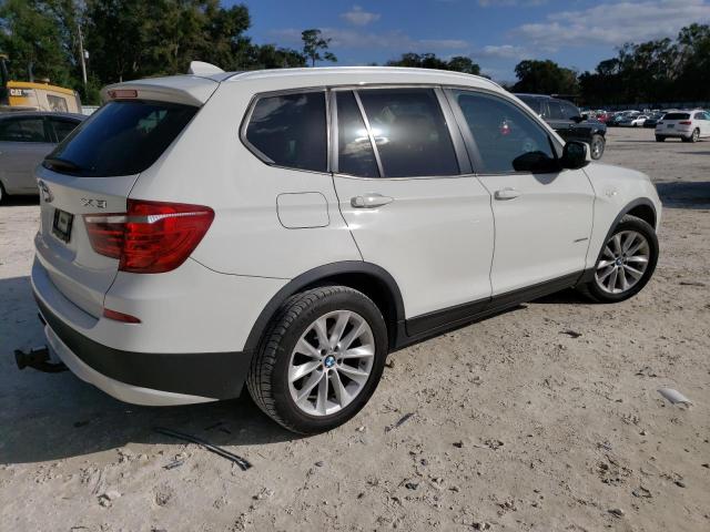 5UXWX9C53D0D04576 - 2013 BMW X3 XDRIVE2 WHITE photo 3