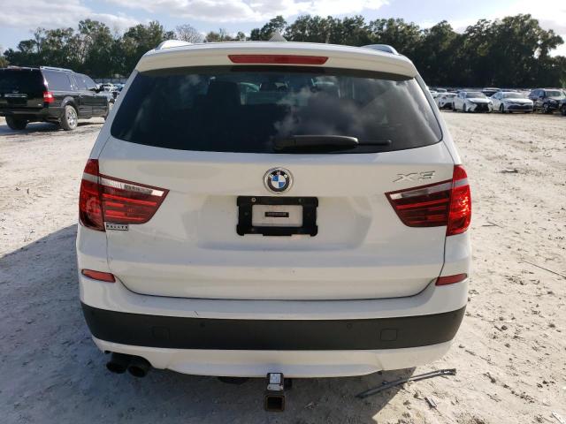 5UXWX9C53D0D04576 - 2013 BMW X3 XDRIVE2 WHITE photo 6